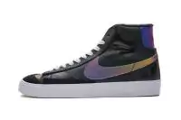 nike blazer mid homme femme laser black bright